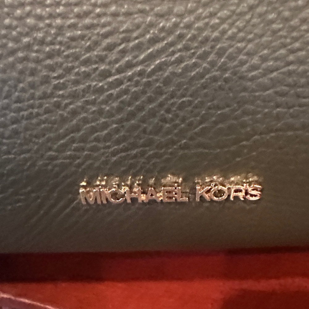 Michael Kors Dark Green Tote Bag - Picture 4 of 4